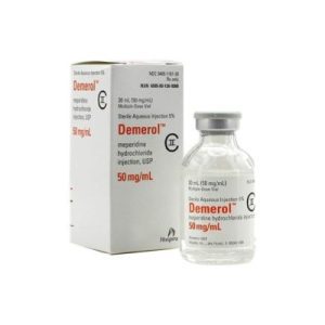 Buy Demerol (Meperidine) 50mg/30ml Ampul